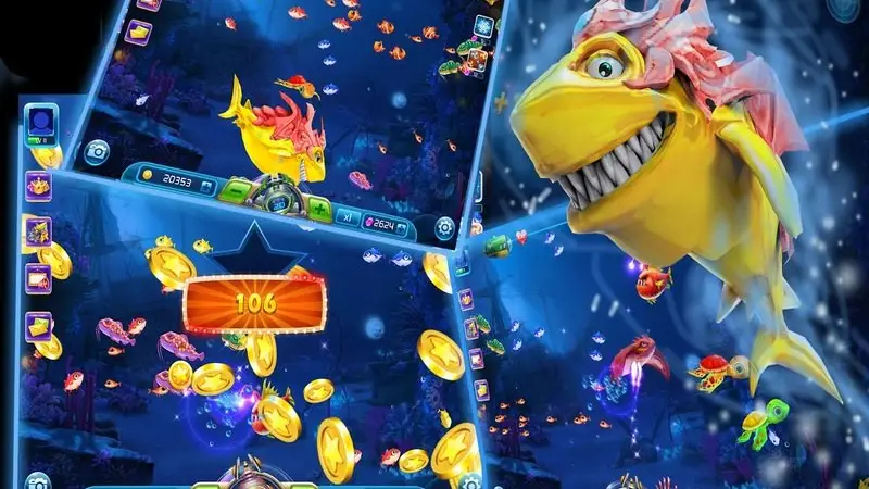 Đồ hoạ game bắn cá Ola trực tuyến đẹp mắt tạo cảm giác chân thực và sống động
