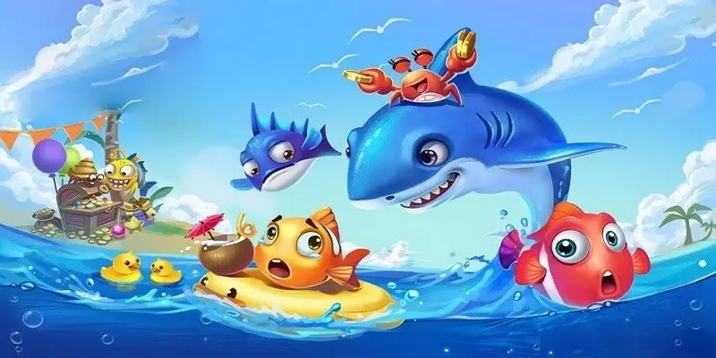 Bắn cá xu vàng 777 đưa người chơi vào thế giới đại dương kỳ thú